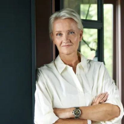 Rut Káradóttir innanhússarkitekt stýrir efnisvali, litum og lýsingu á Orkureitnum